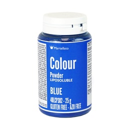 [173441] Colour Powder Blue Liposoluble 25 g Martellato